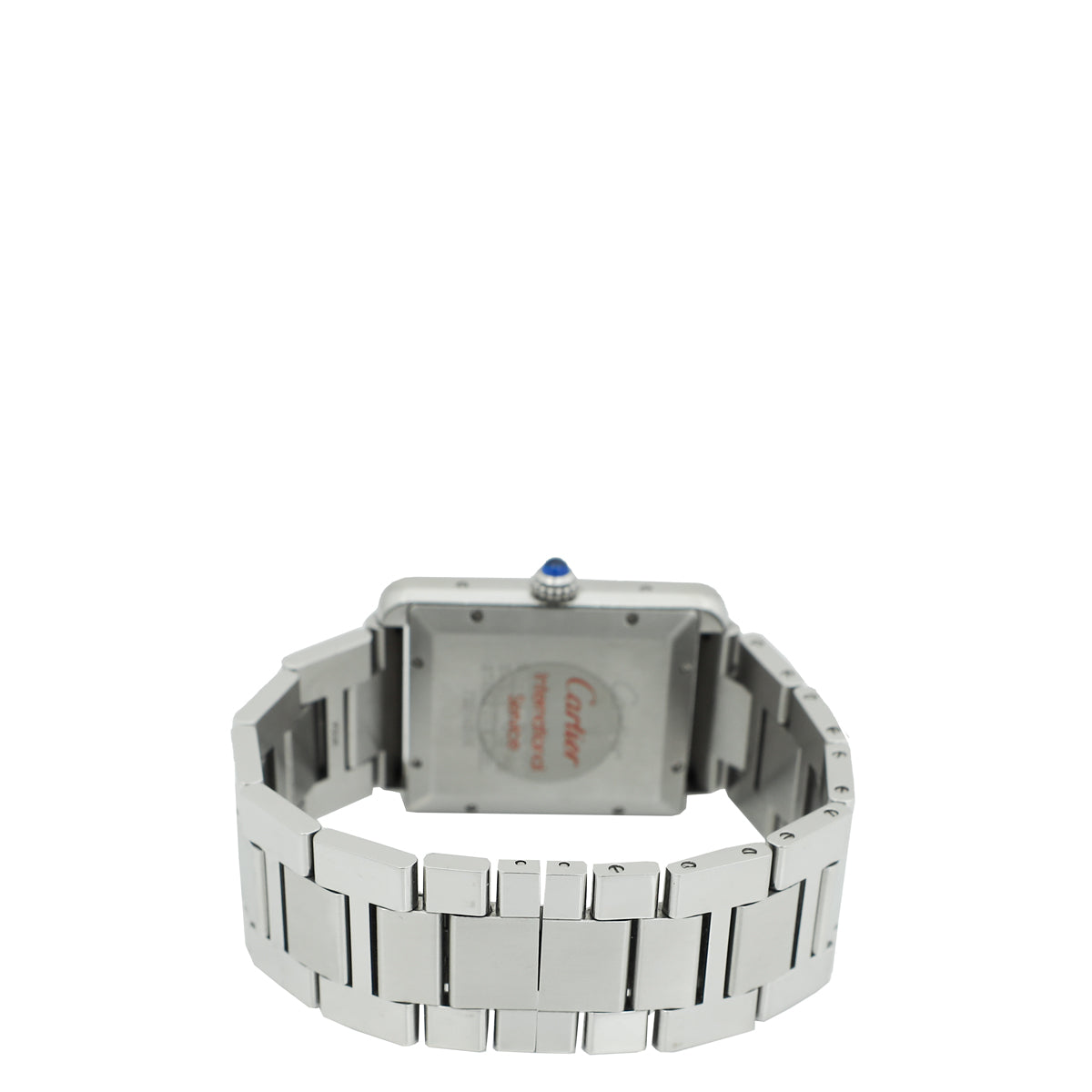 Cartier Stainless Steel Tank Solo XL Extra Large Model Automatic 41mm Watch-Cartier-THE CLOSET