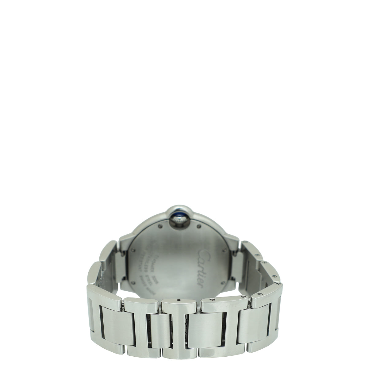 Cartier Stainless Steel Ballon Bleu Acier MM 36mm Quartz Movement Watch