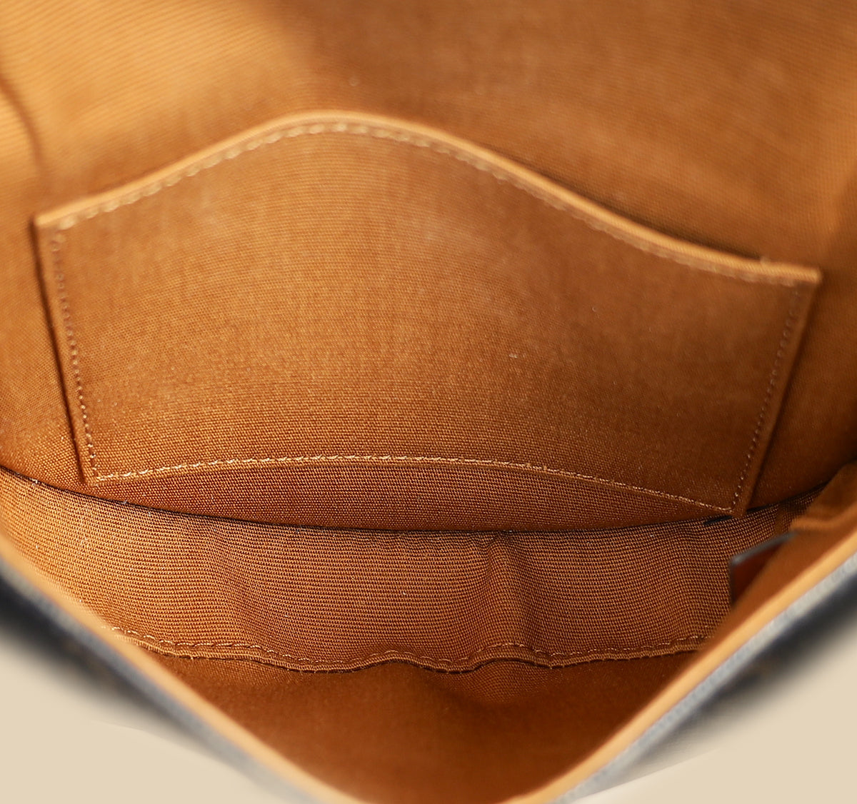 Celine Brown Triomphe Mini Besace Bag