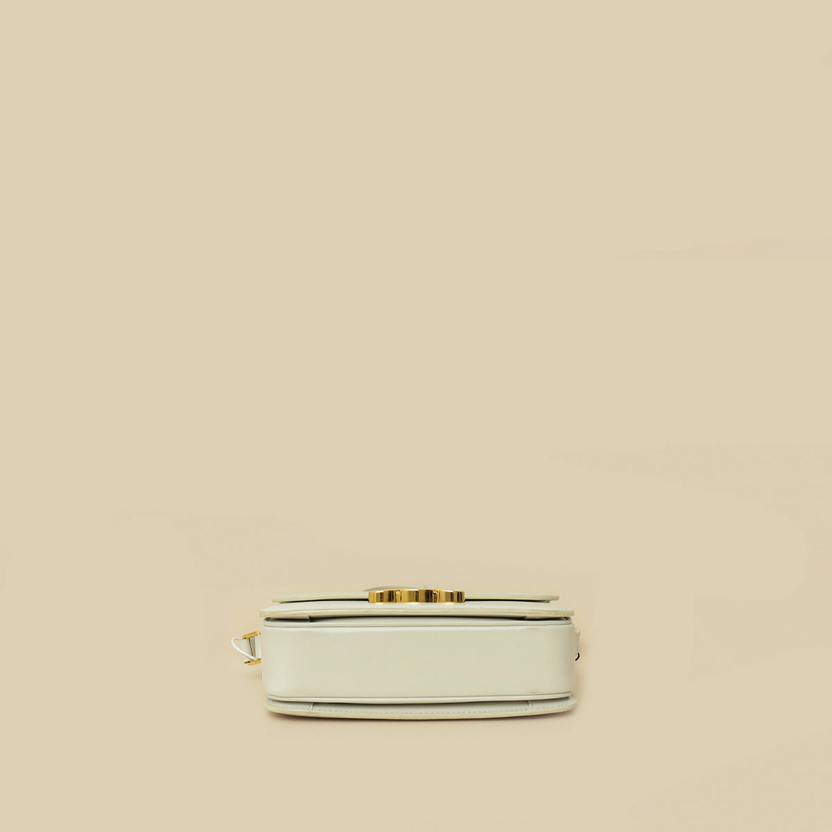 Celine White Teen Triomphe Shoulder Bag-Celine-THE CLOSET