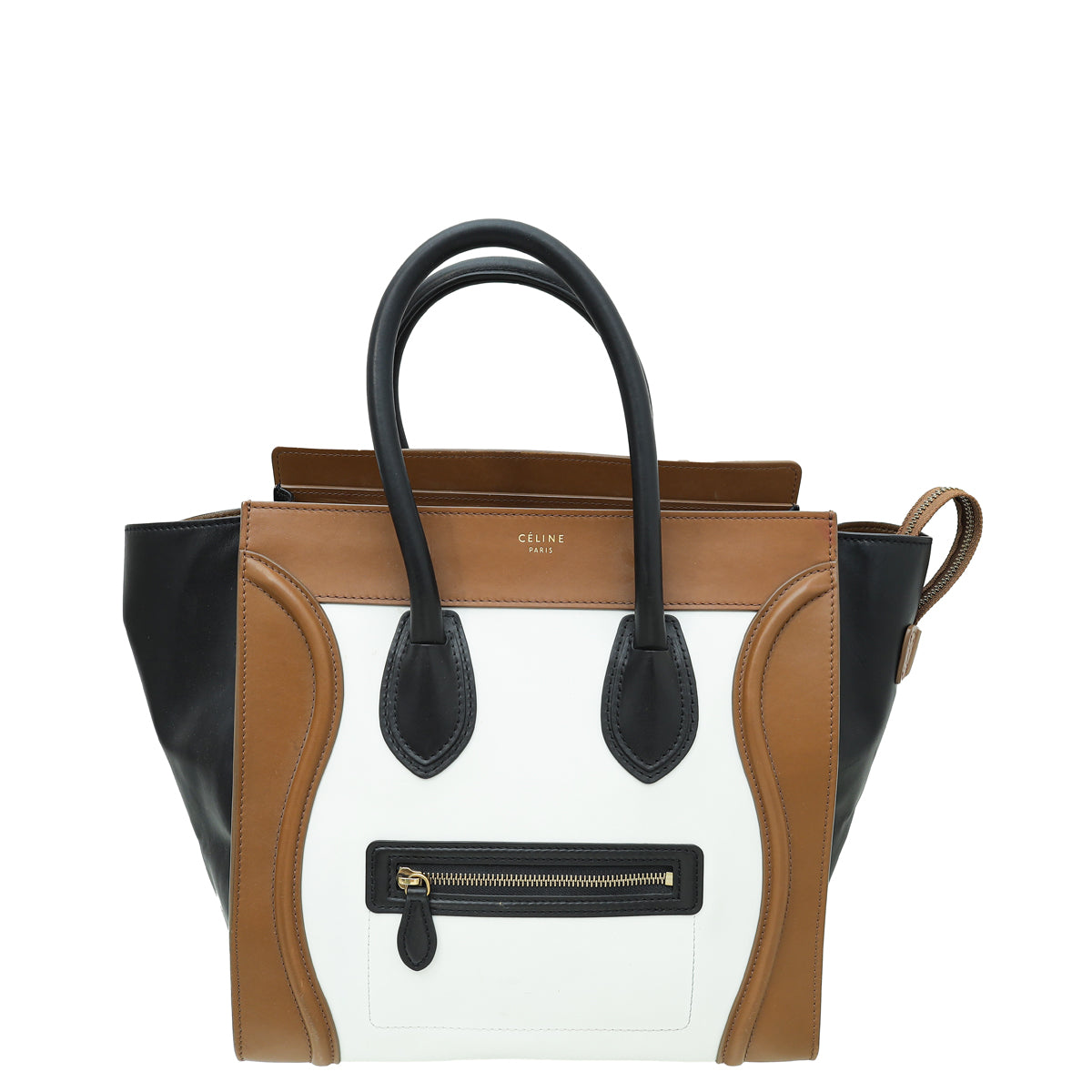 Celine Tricolor Mini Luggage Bag