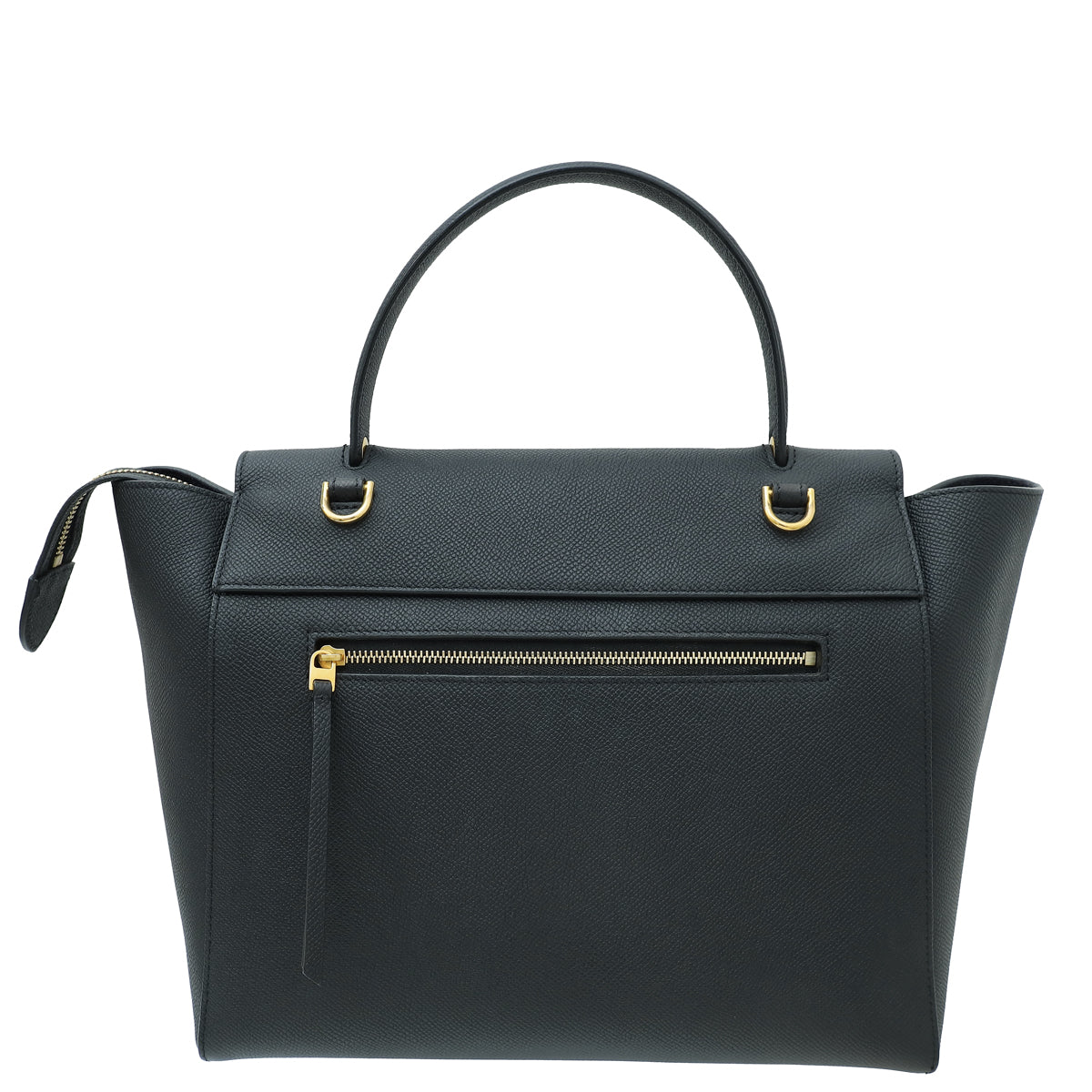 Celine Black Mini Belt Handbag-Celine-THE CLOSET