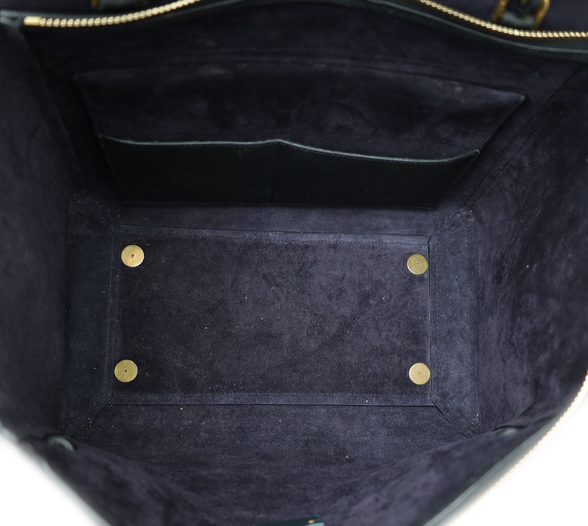 Celine Black Mini Belt Handbag