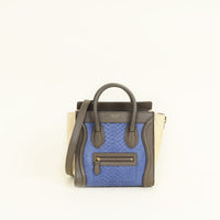 Celine Tricolor Nano Luggage Bag
