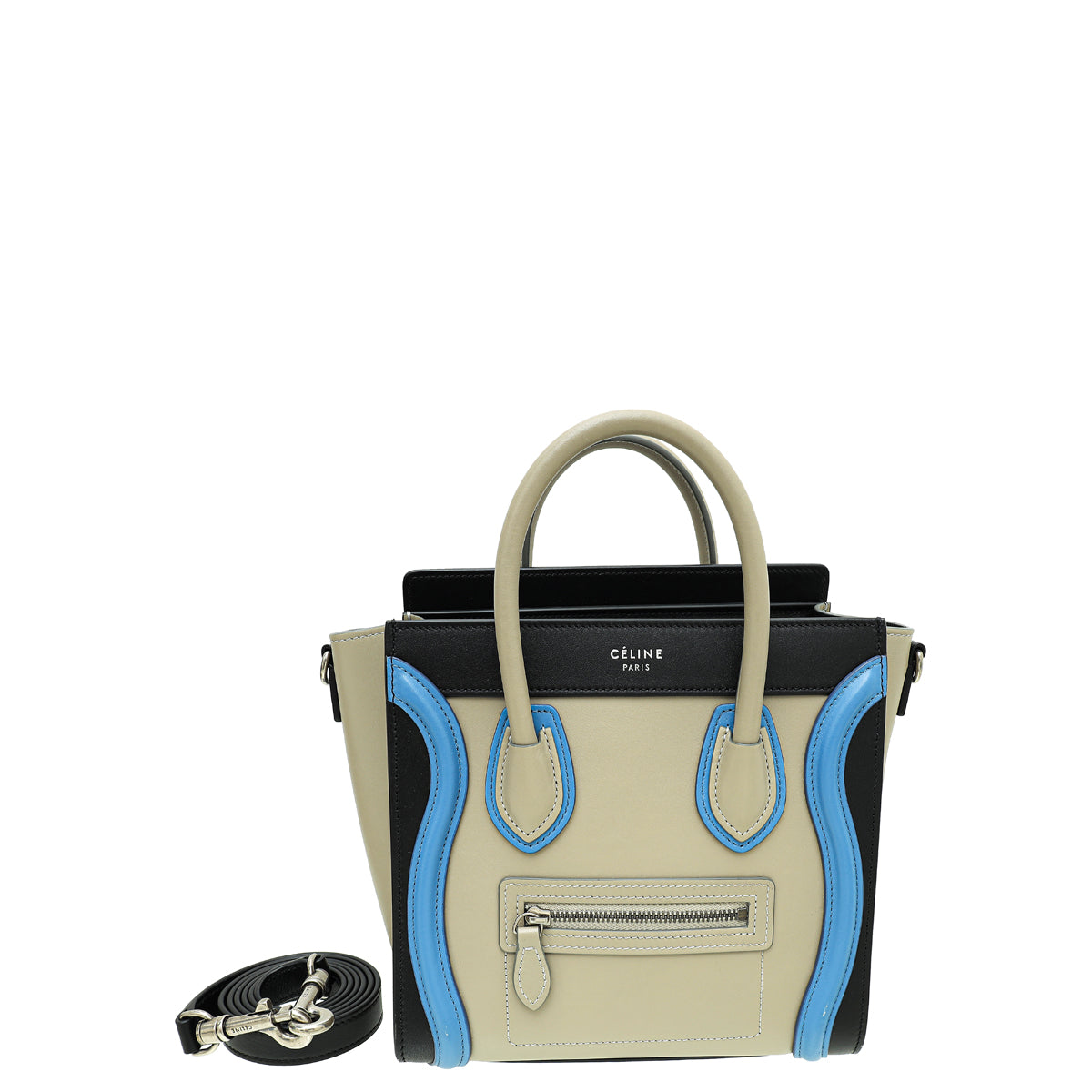Celine Multicolor Nano Luggage Bag-Celine-THE CLOSET