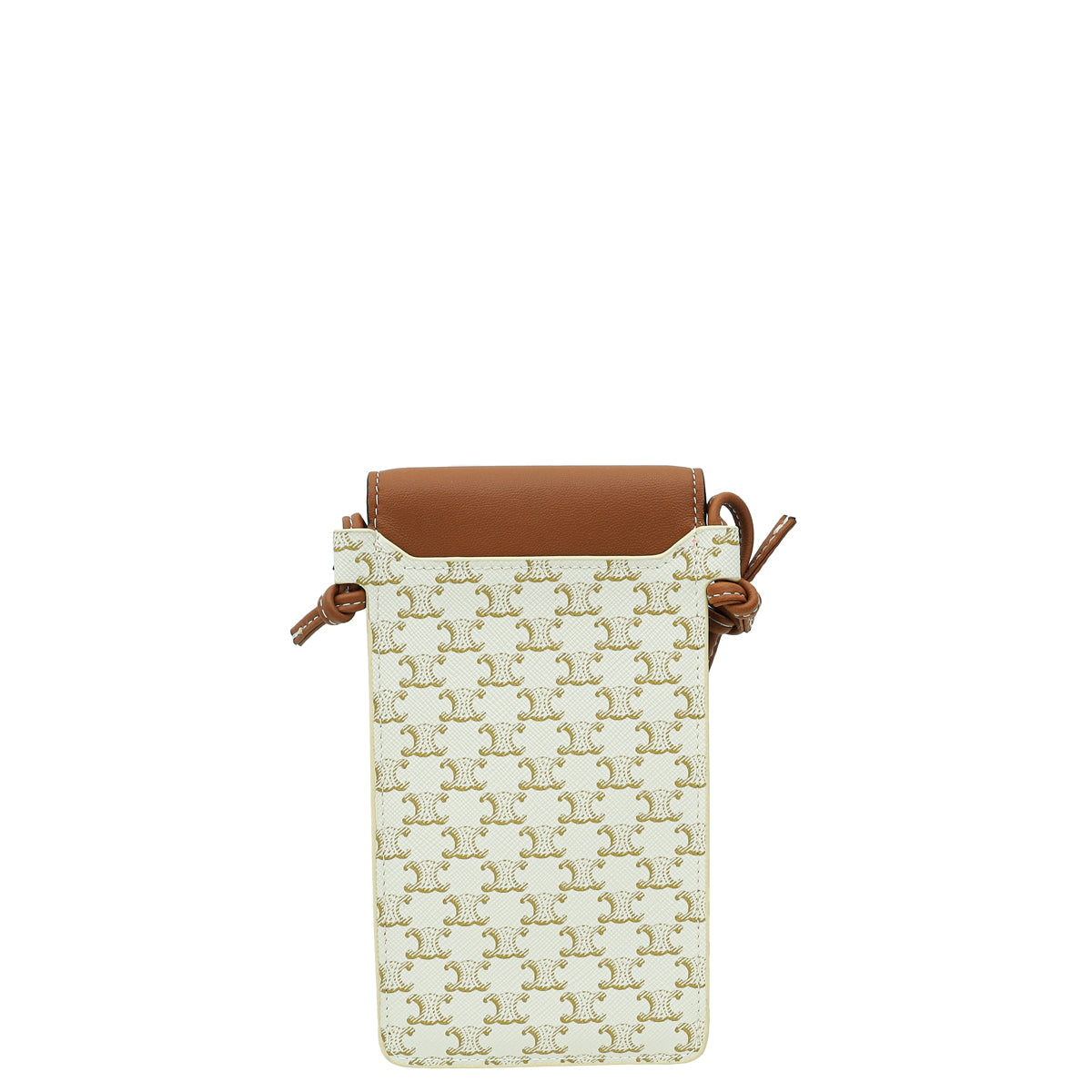 Celine Bicolor Triomphe Phone With Flap Pouch-Celine-THE CLOSET