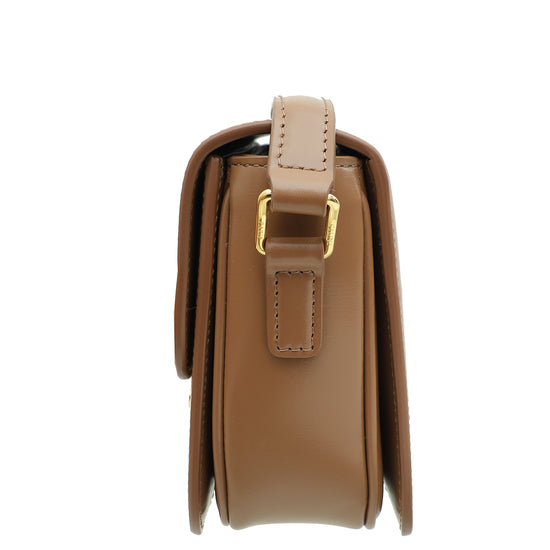 Celine Brown Triomphe Teen Shoulder Bag