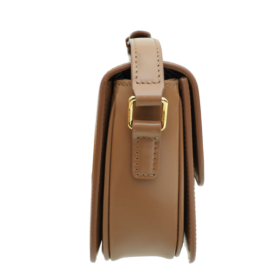 Celine Brown Triomphe Teen Shoulder Bag