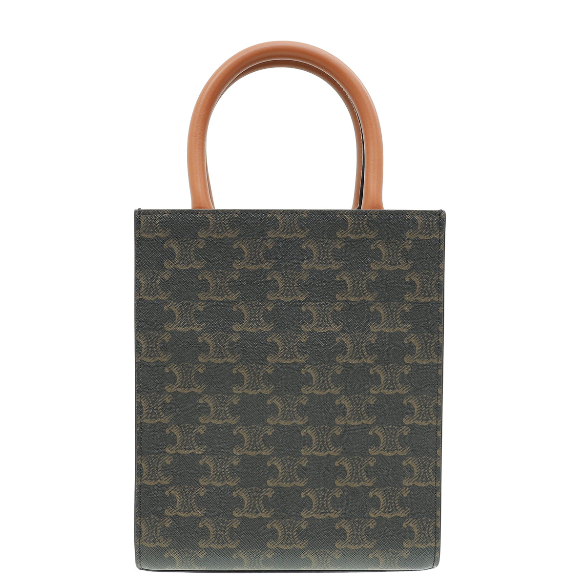 Celine Tricolor Triomphe Mini Vertical Cabas Bag-Celine-THE CLOSET