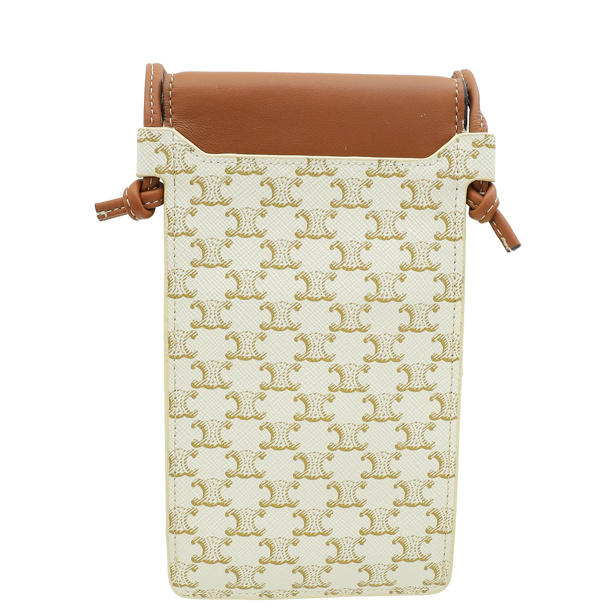 Celine Bicolor Triomphe Phone With Flap Pouch-Celine-THE CLOSET