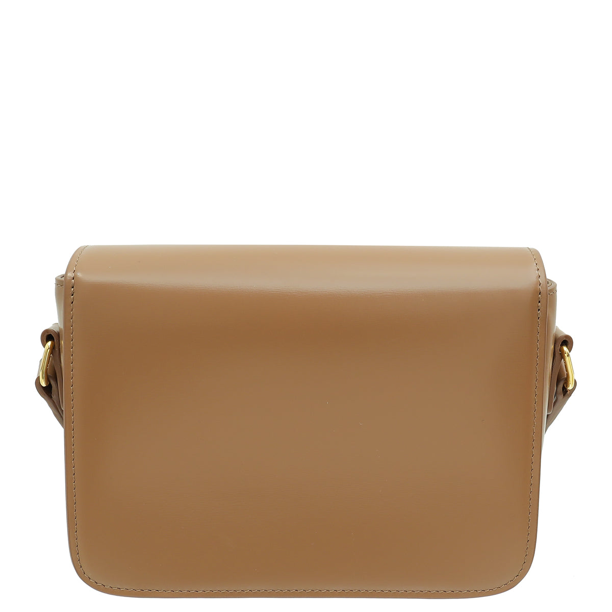 Celine Brown Triomphe Teen Shoulder Bag-Celine-THE CLOSET