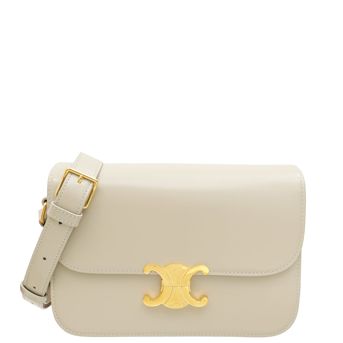 Celine Pampa Shiny Classique Triomphe Bag