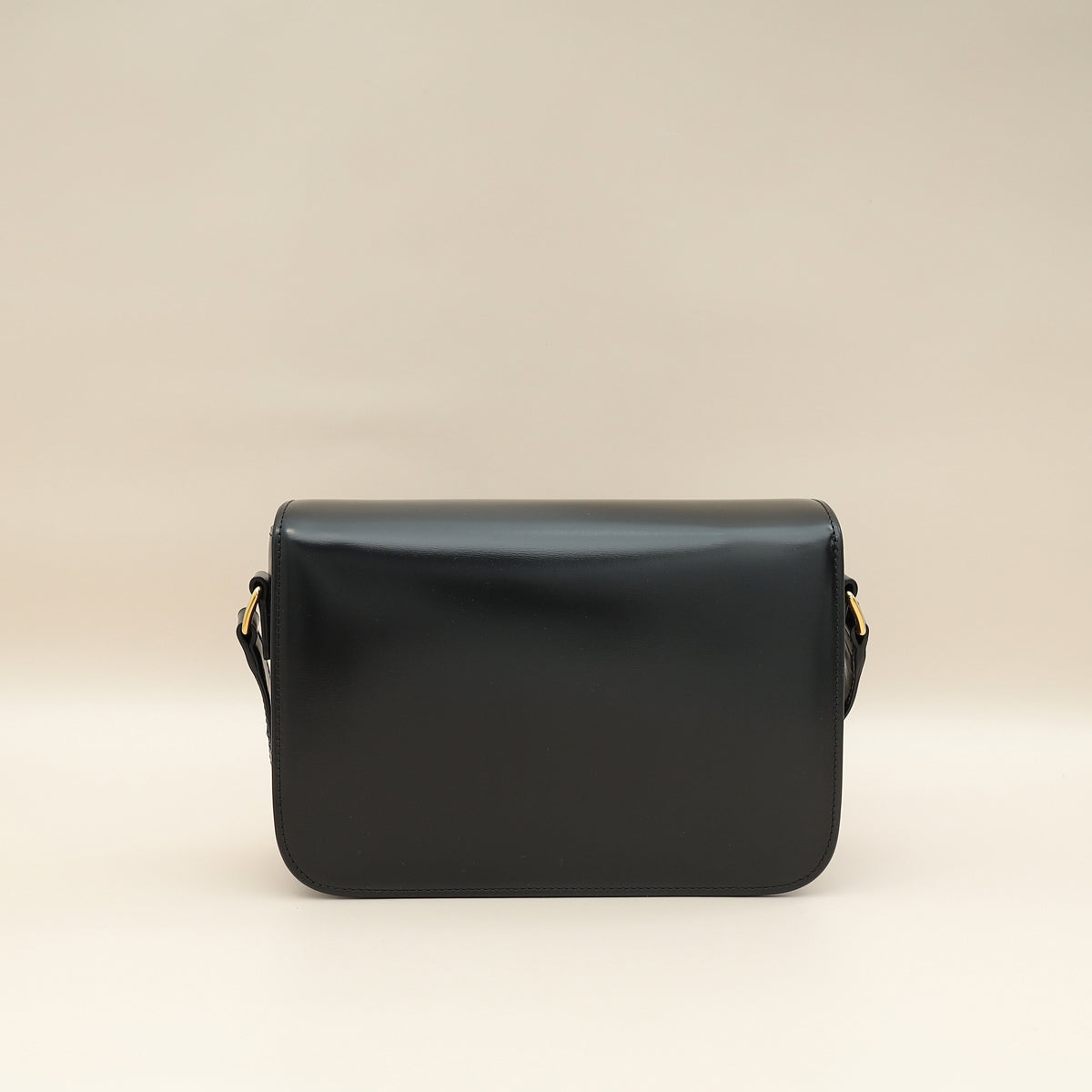 Celine Black Classique Triomphe Bag