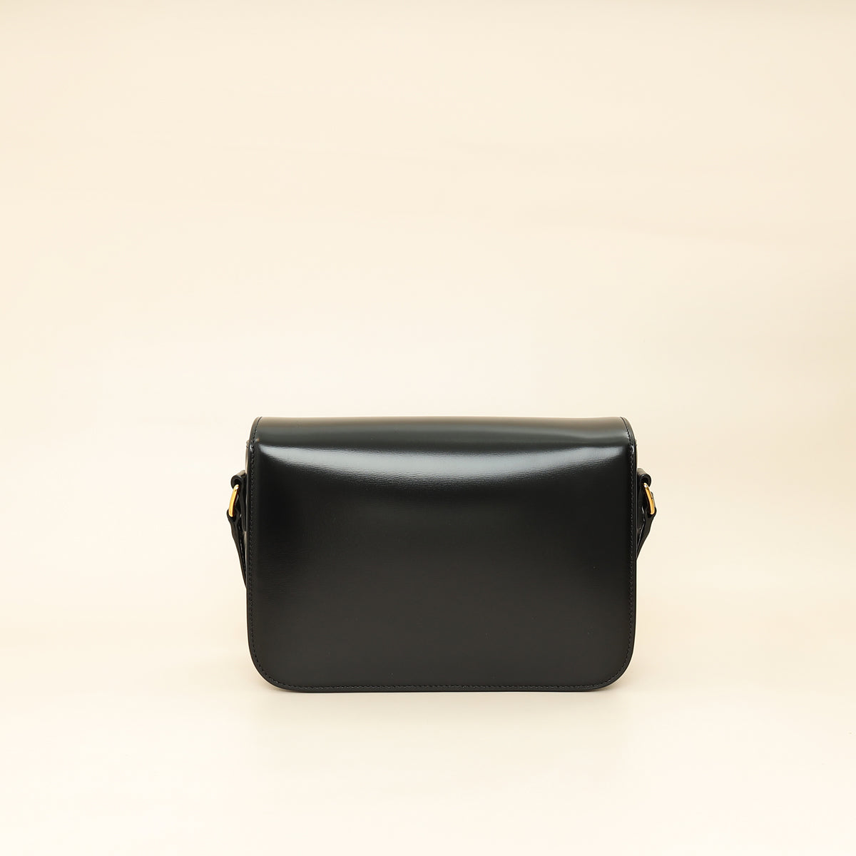 Celine Black Classique Triomphe Bag