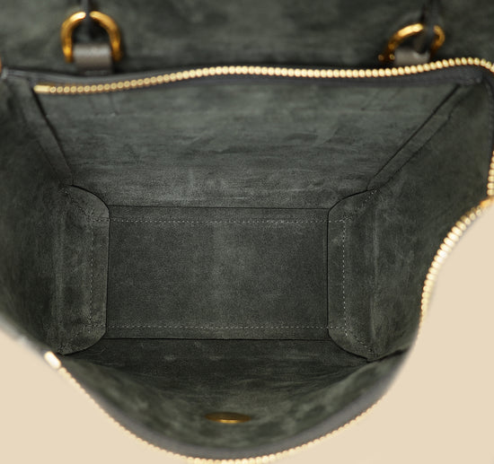 Celine Dark Grey Nano Belt Bag-Celine-THE CLOSET