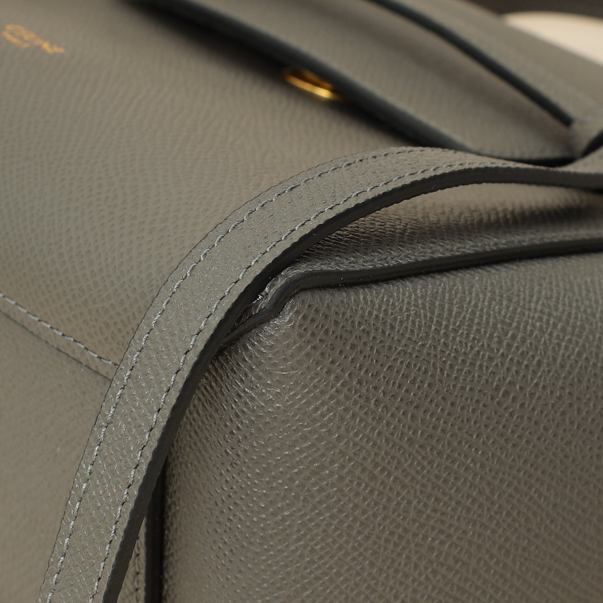 Celine Dark Grey Nano Belt Bag-Celine-THE CLOSET