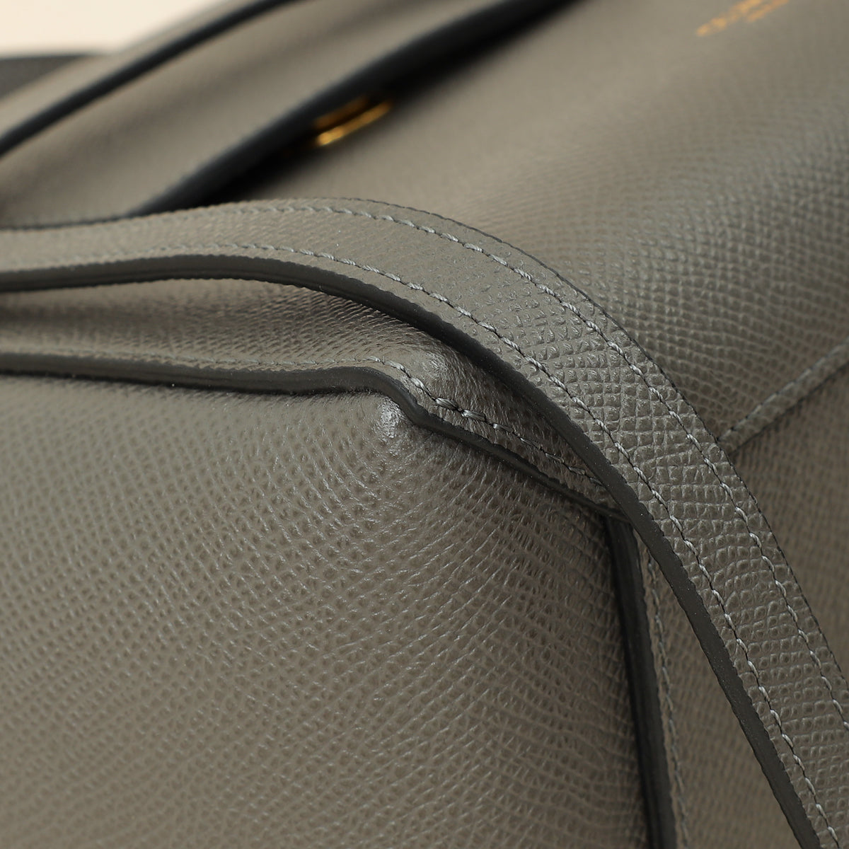 Celine Dark Grey Nano Belt Bag-Celine-THE CLOSET