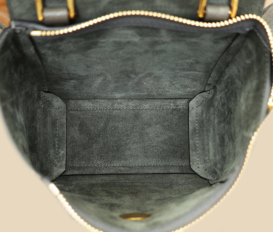 Celine Dark Grey Pico Belt Bag-Celine-THE CLOSET