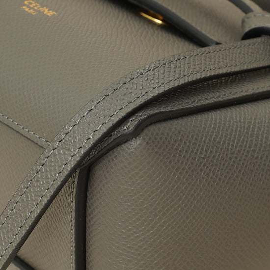 Celine Dark Grey Pico Belt Bag-Celine-THE CLOSET