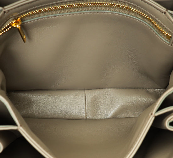 Celine Gray Classique Triomphe Shoulder Bag-Celine-THE CLOSET