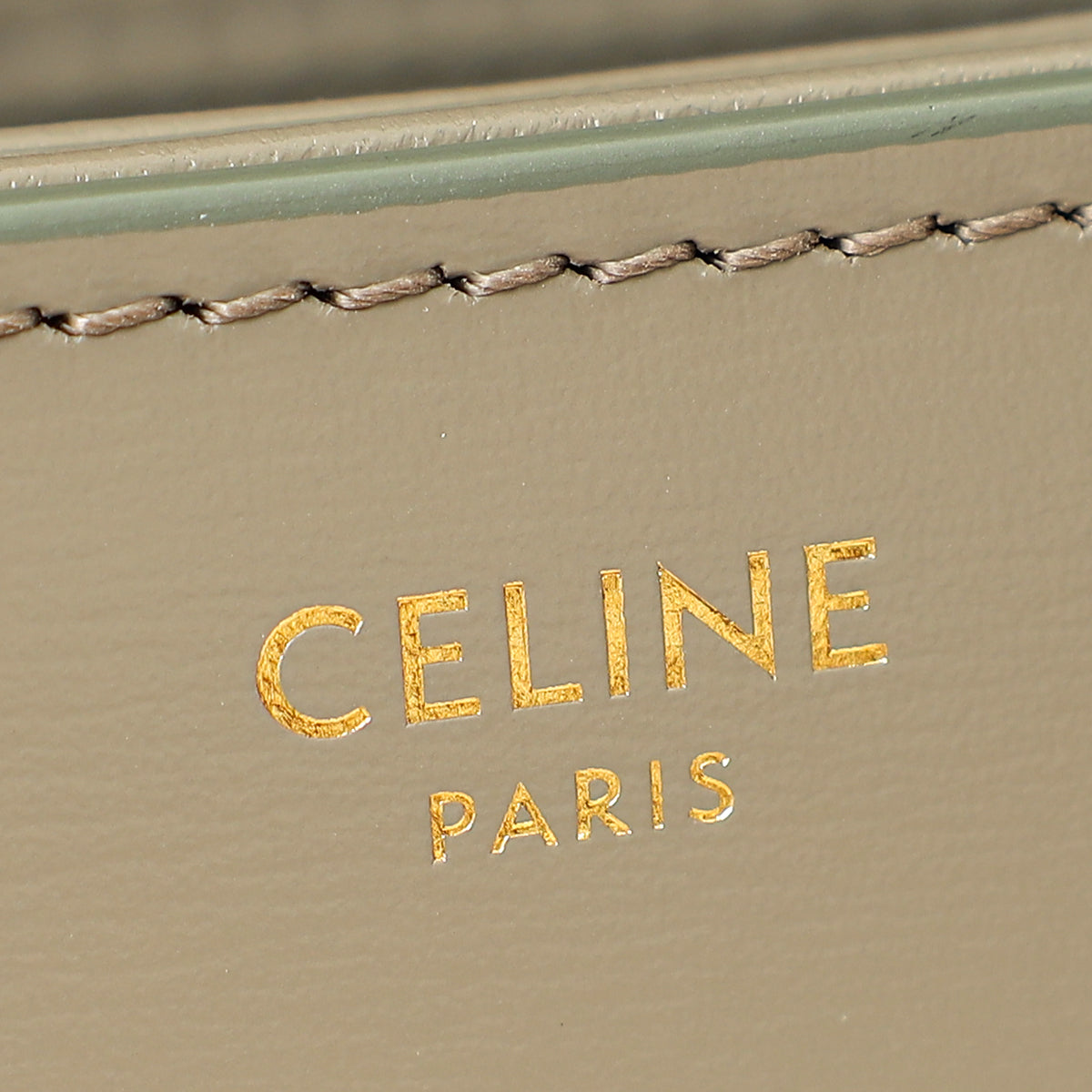 Celine Gray Classique Triomphe Shoulder Bag-Celine-THE CLOSET