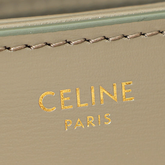 Celine Gray Classique Triomphe Shoulder Bag-Celine-THE CLOSET
