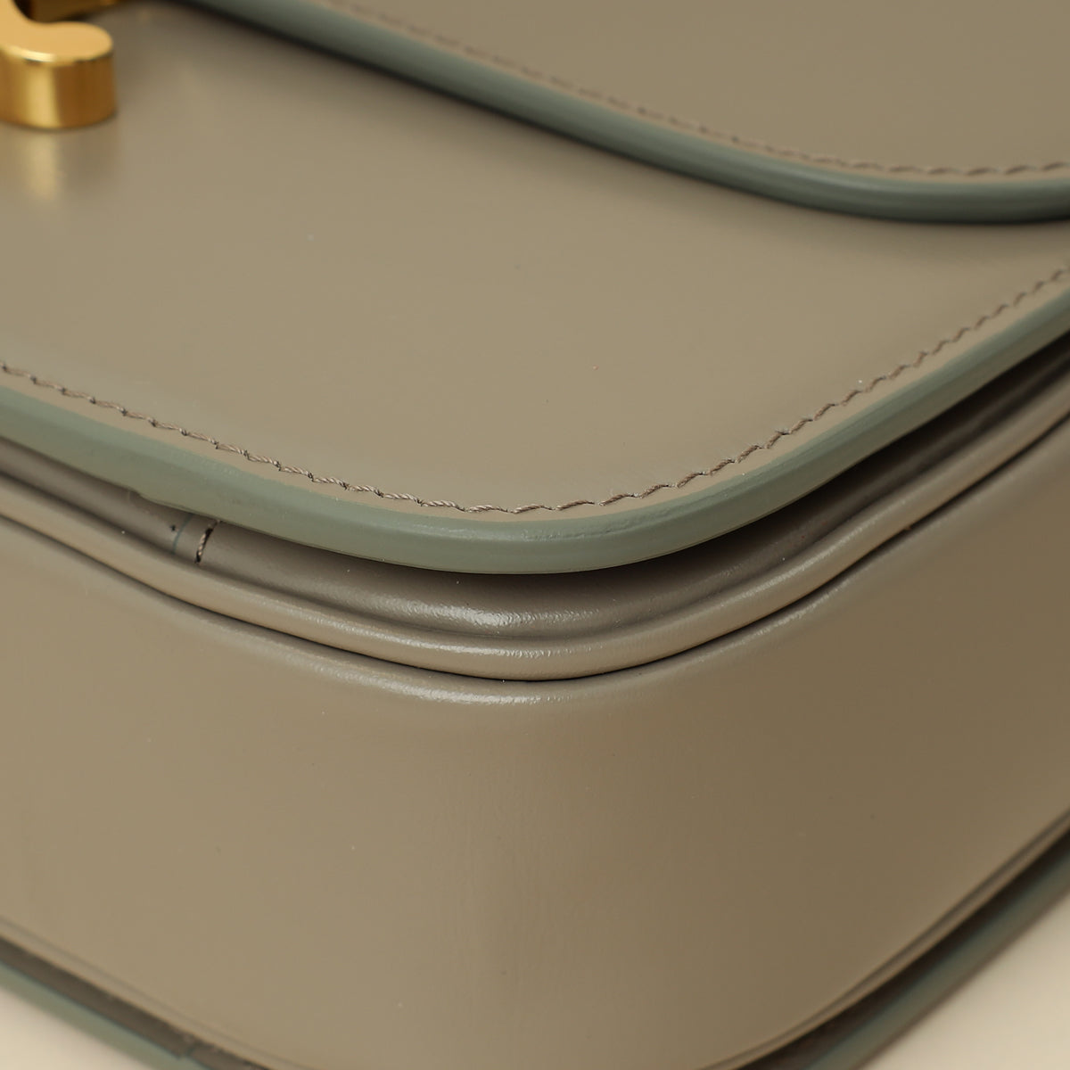 Celine Gray Classique Triomphe Shoulder Bag-Celine-THE CLOSET