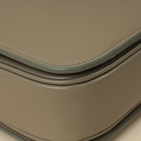 Celine Gray Classique Triomphe Shoulder Bag-Celine-THE CLOSET