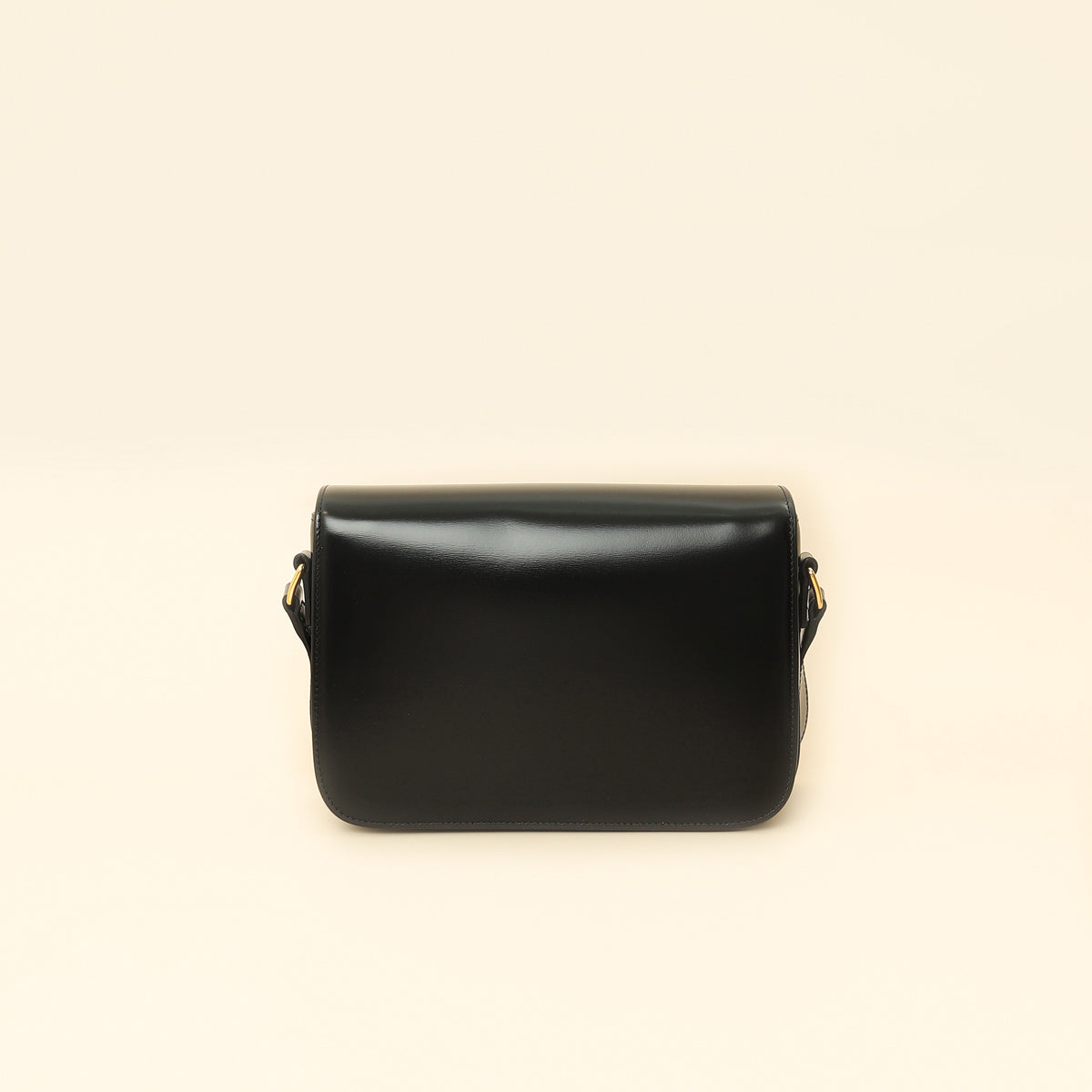 Celine Black Classique Triomphe Shoulder Bag-Celine-THE CLOSET