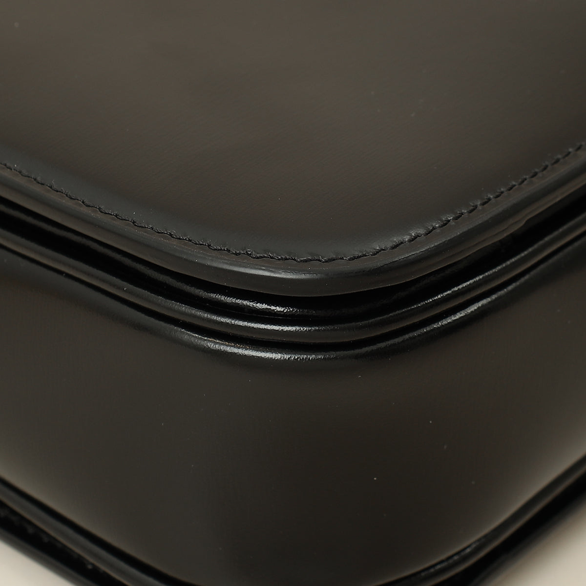 Celine Black Classique Triomphe Shoulder Bag-Celine-THE CLOSET