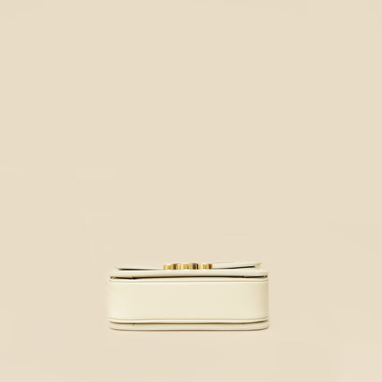 Celine White Teen Triomphe Bag-Celine-THE CLOSET