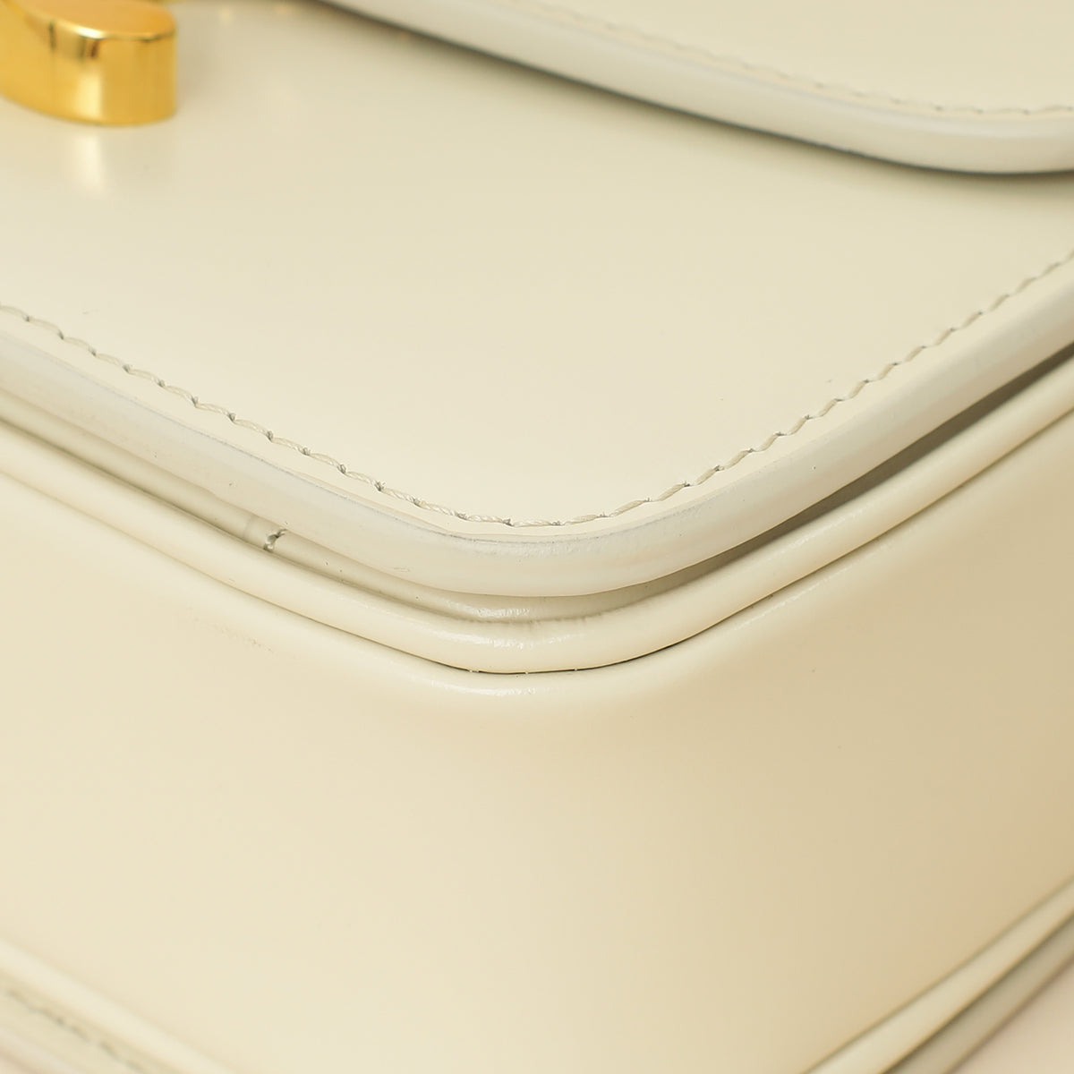 Celine White Teen Triomphe Bag-Celine-THE CLOSET