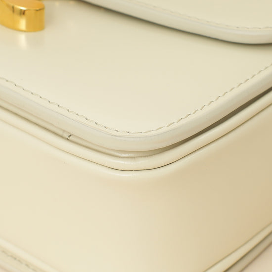 Celine White Teen Triomphe Bag-Celine-THE CLOSET