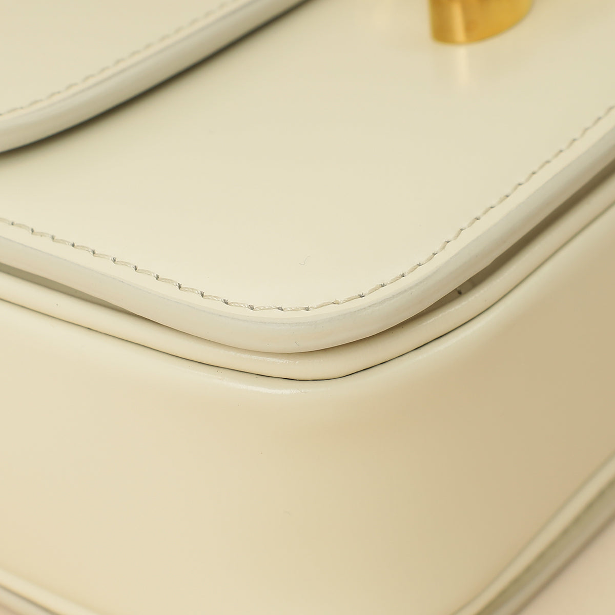 Celine White Teen Triomphe Bag-Celine-THE CLOSET