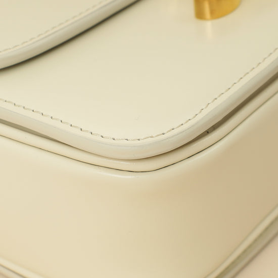 Celine White Teen Triomphe Bag-Celine-THE CLOSET