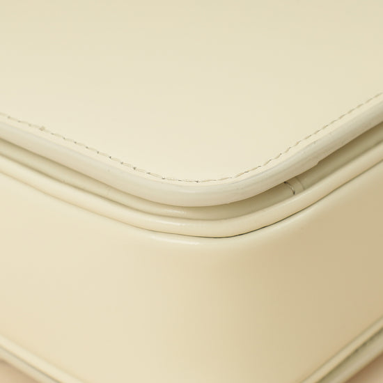 Celine White Teen Triomphe Bag-Celine-THE CLOSET