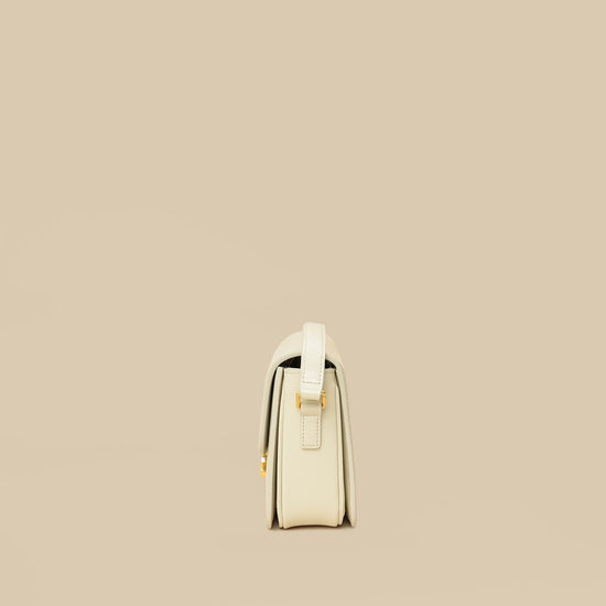 Celine White Teen Triomphe Bag-Celine-THE CLOSET