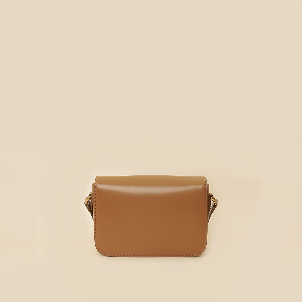 Celine Brown Classique Triomphe Shoulder Bag-Celine-THE CLOSET