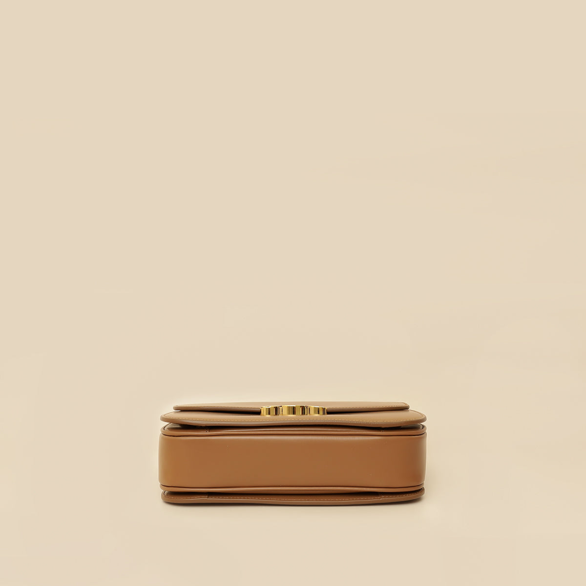 Celine Brown Classique Triomphe Shoulder Bag-Celine-THE CLOSET