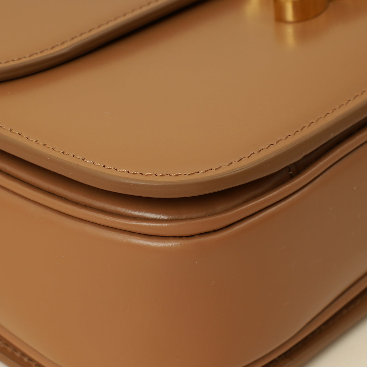 Celine Brown Classique Triomphe Shoulder Bag-Celine-THE CLOSET