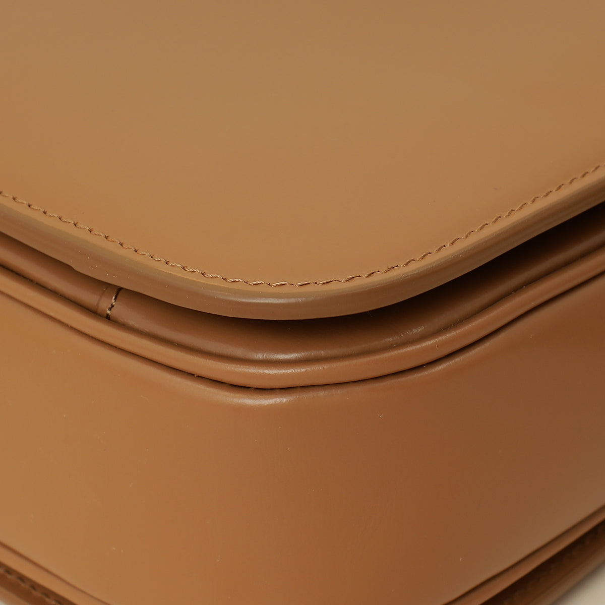 Celine Brown Classique Triomphe Shoulder Bag-Celine-THE CLOSET