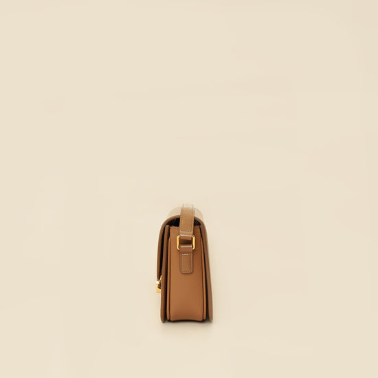 Celine Brown Teen Triomphe Bag-Celine-THE CLOSET