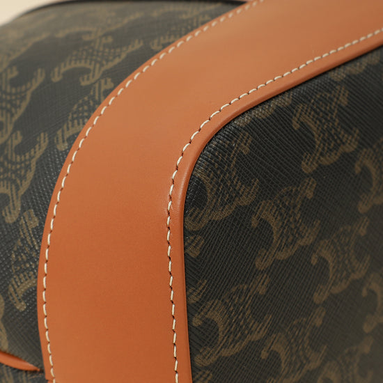 Celine Tricolor Triomphe Bucket Bag-Celine-THE CLOSET