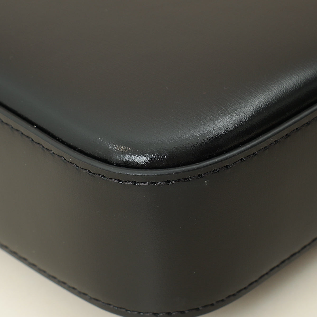 Celine Black Claude Triomphe Shoulder Bag-Celine-THE CLOSET