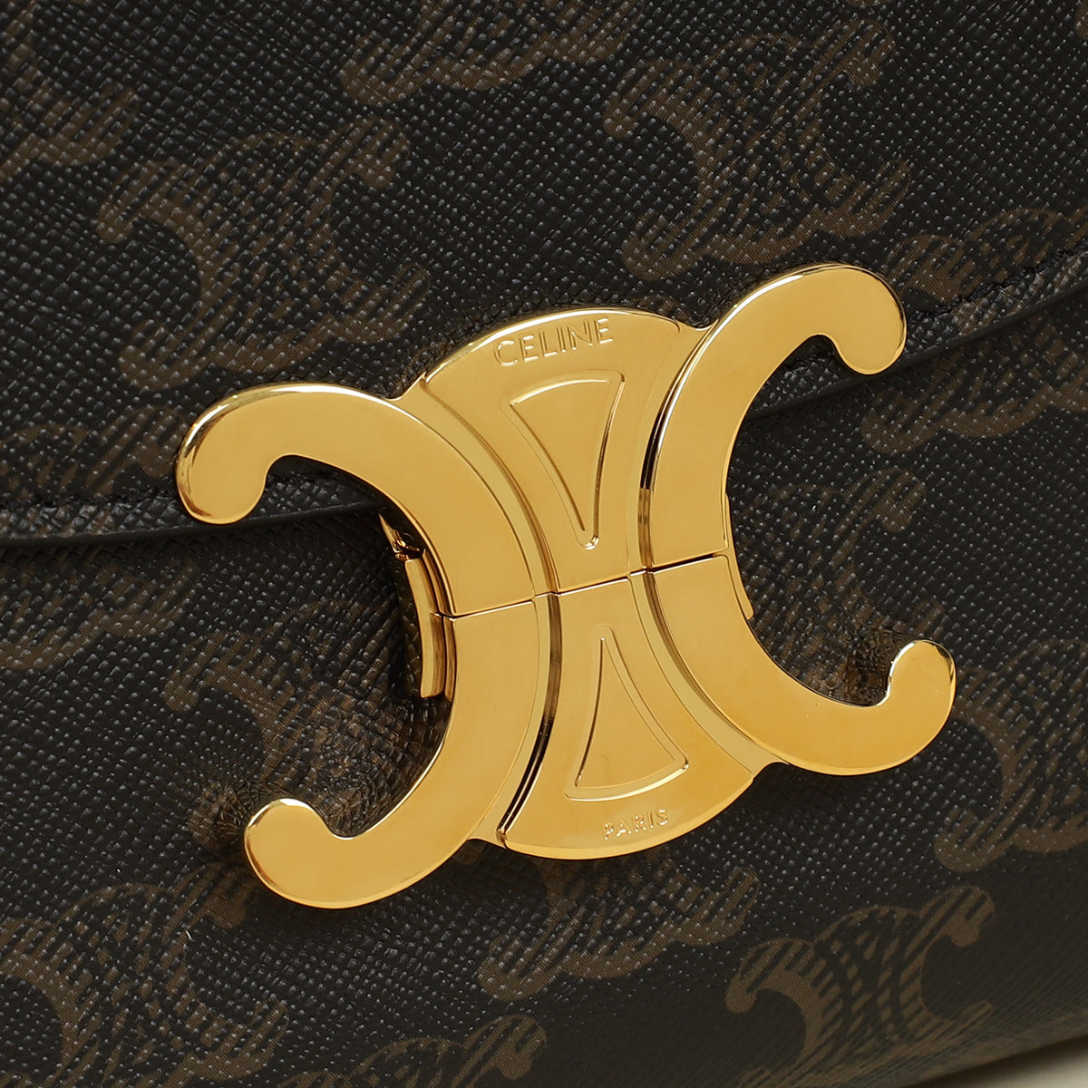 Celine Tan Teen Nino Triomphe Bag-Celine-THE CLOSET