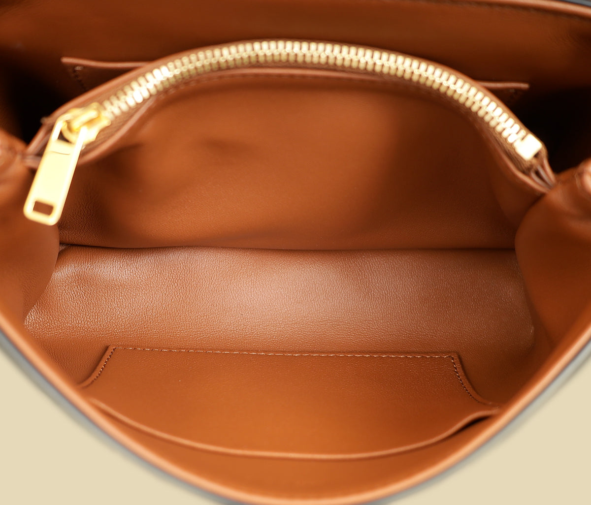 Celine Tan Teen Nino Triomphe Bag-Celine-THE CLOSET