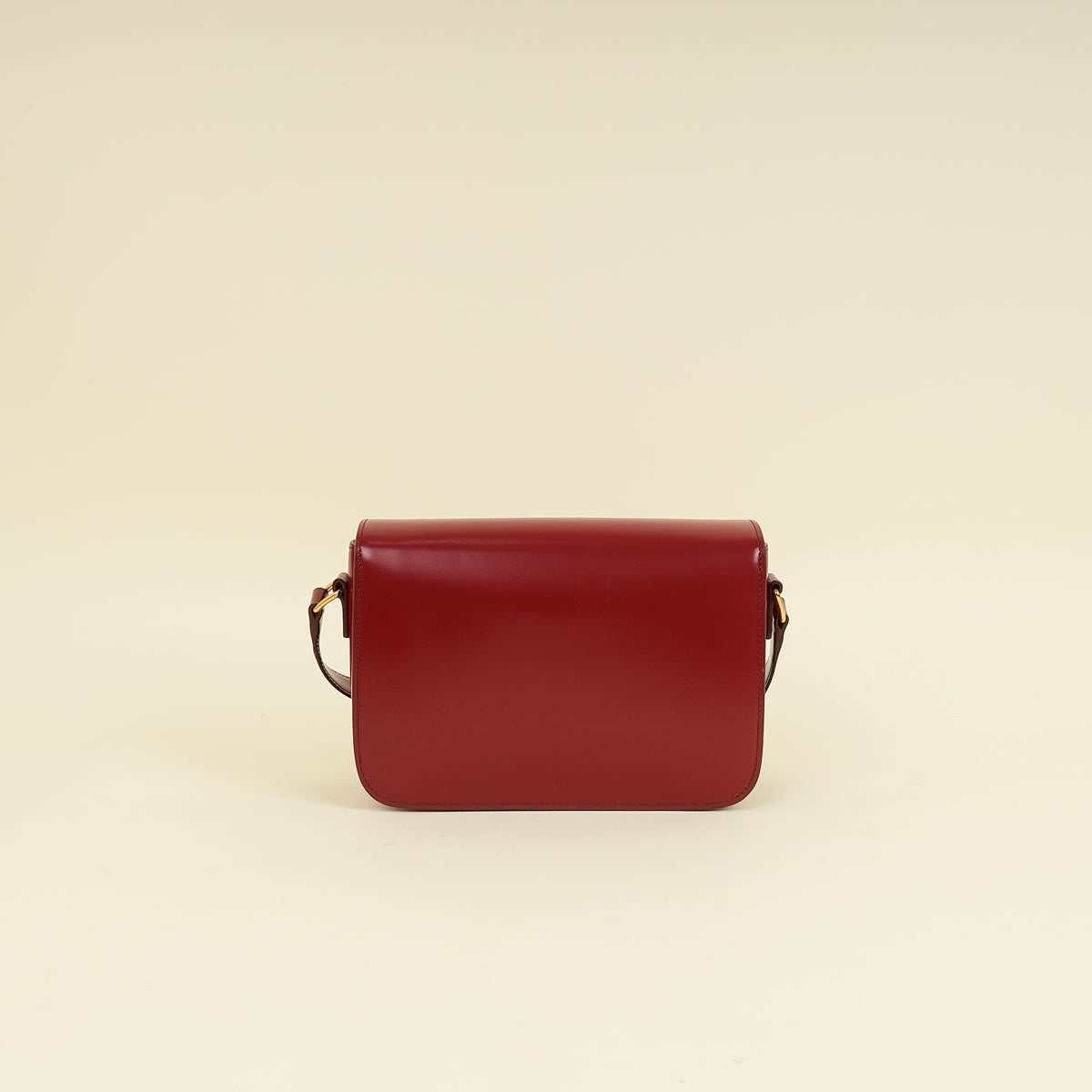 Celine Burgundy Classique Triomphe Bag-Celine-THE CLOSET