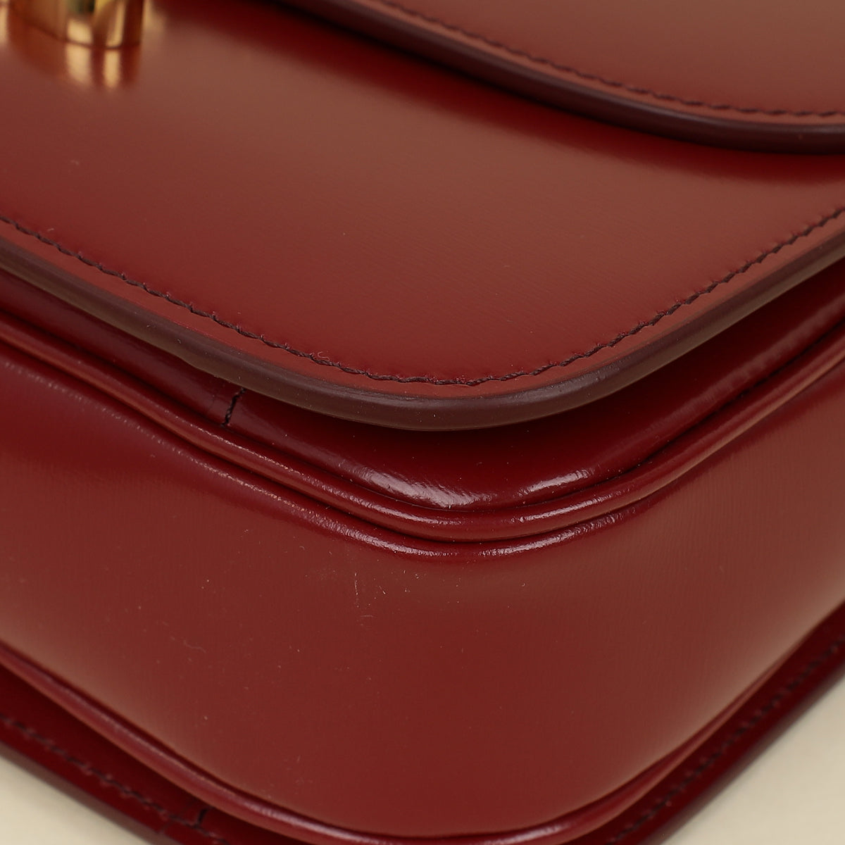 Celine Burgundy Classique Triomphe Bag-Celine-THE CLOSET