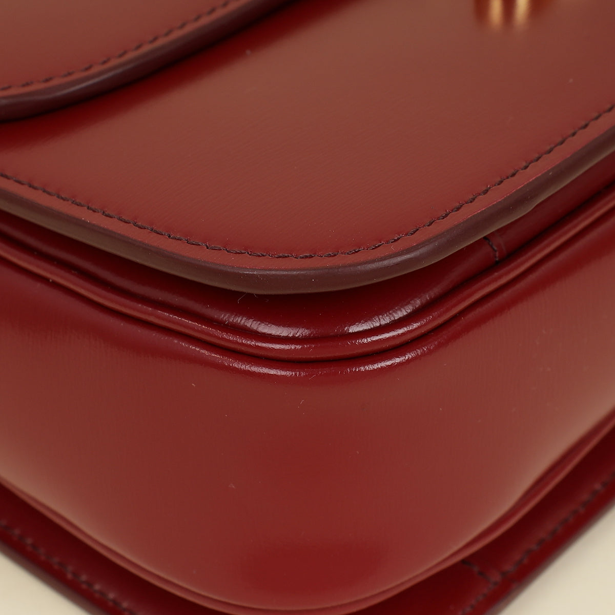 Celine Burgundy Classique Triomphe Bag-Celine-THE CLOSET
