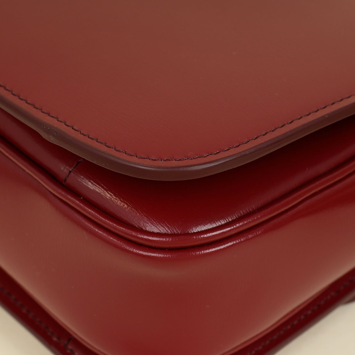 Celine Burgundy Classique Triomphe Bag-Celine-THE CLOSET